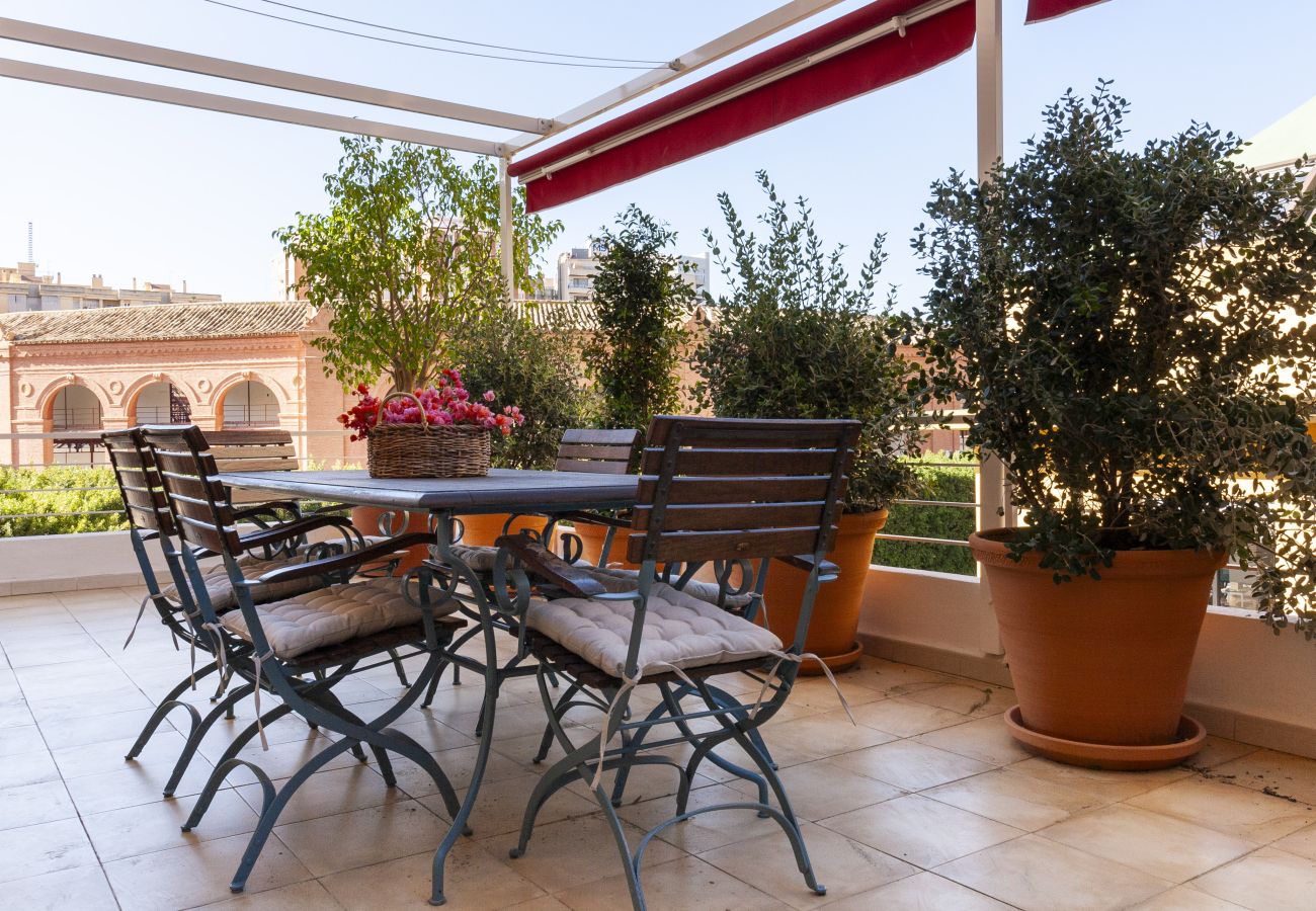 Apartamento en Málaga - Asombroso apartamento 2 hab y terraza Sharing Co   