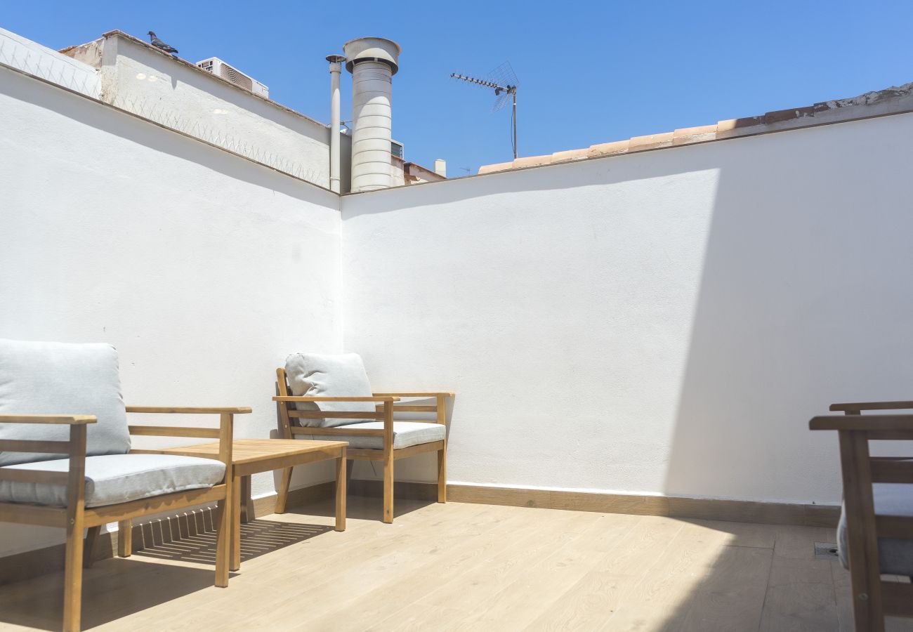 Apartamento en Málaga - Apartamento de 1 hab. con terraza en Lagunillas    