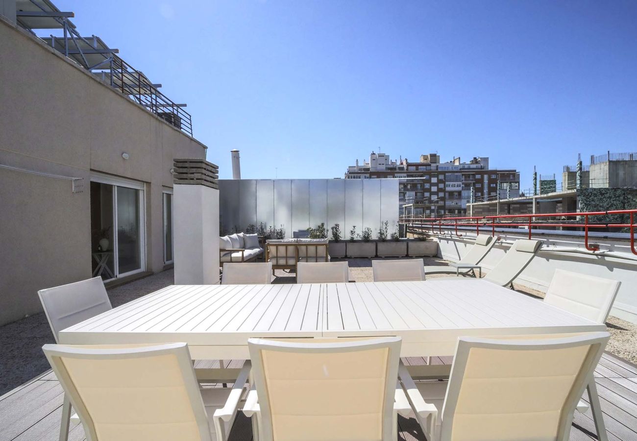 Apartamento en Madrid - Apartamento de 3 hab. con terraza en La Castellana Sharing Co.   