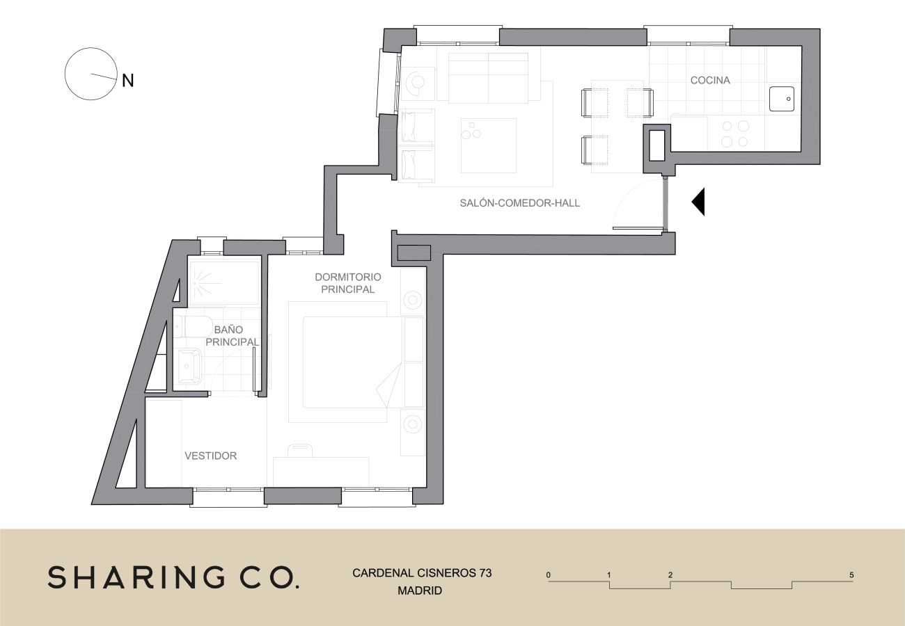 Apartamento en Madrid - Housing Chamberi by Sharing Co