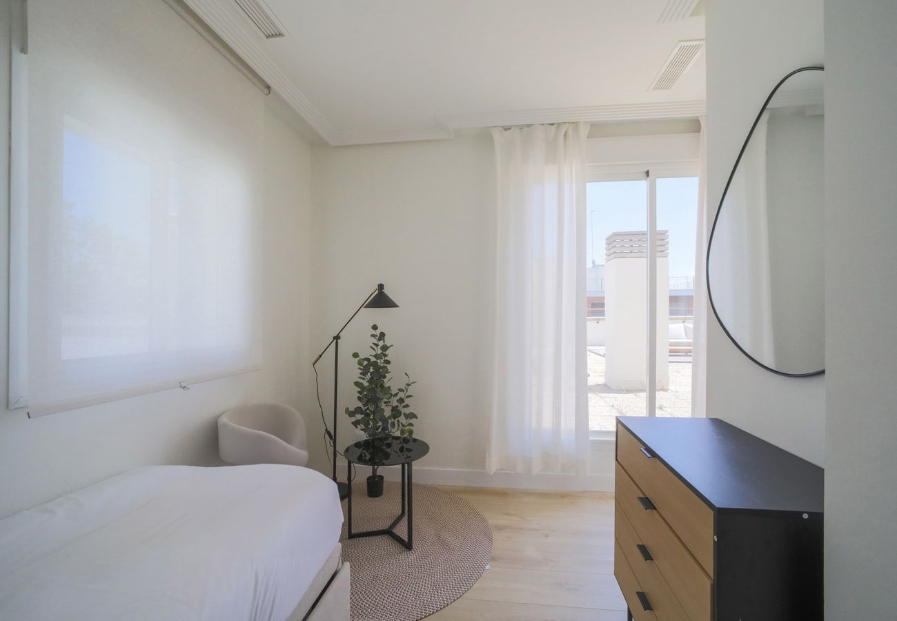 Apartamento en Madrid - Ático 4 hab. Gran terraza en La Castellana Sharing Co