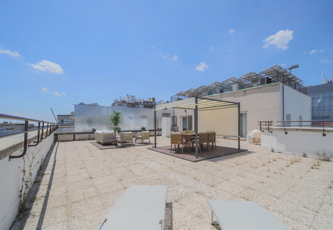 Apartamento en Madrid - Ático 4 hab. Gran terraza en La Castellana Sharing Co