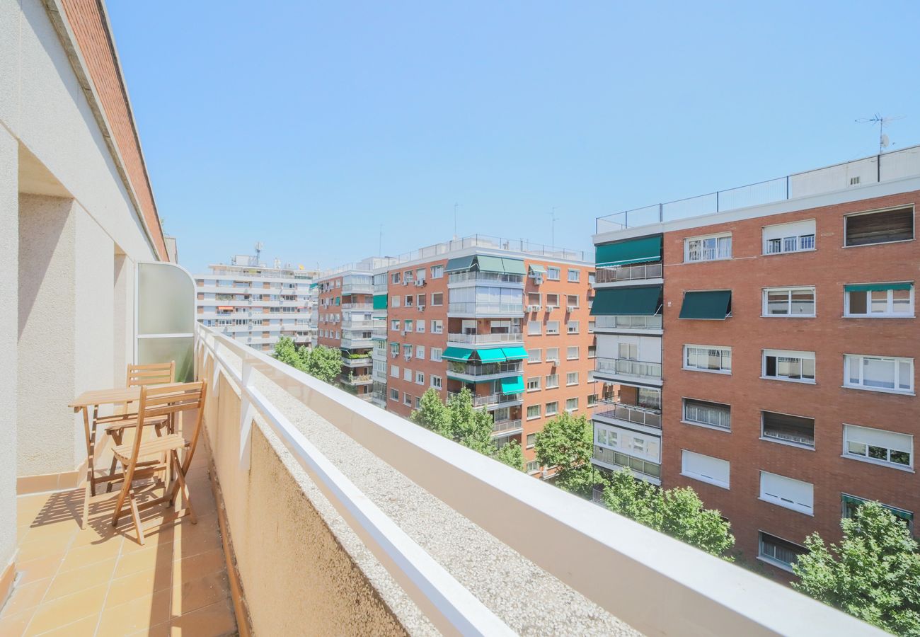 Apartamento en Madrid - Ático 4 hab. Gran terraza en La Castellana Sharing Co