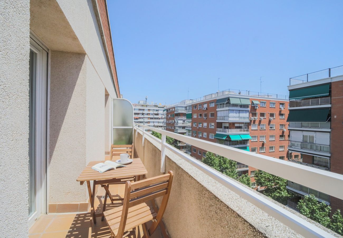 Apartamento en Madrid - Ático 4 hab. Gran terraza en La Castellana Sharing Co