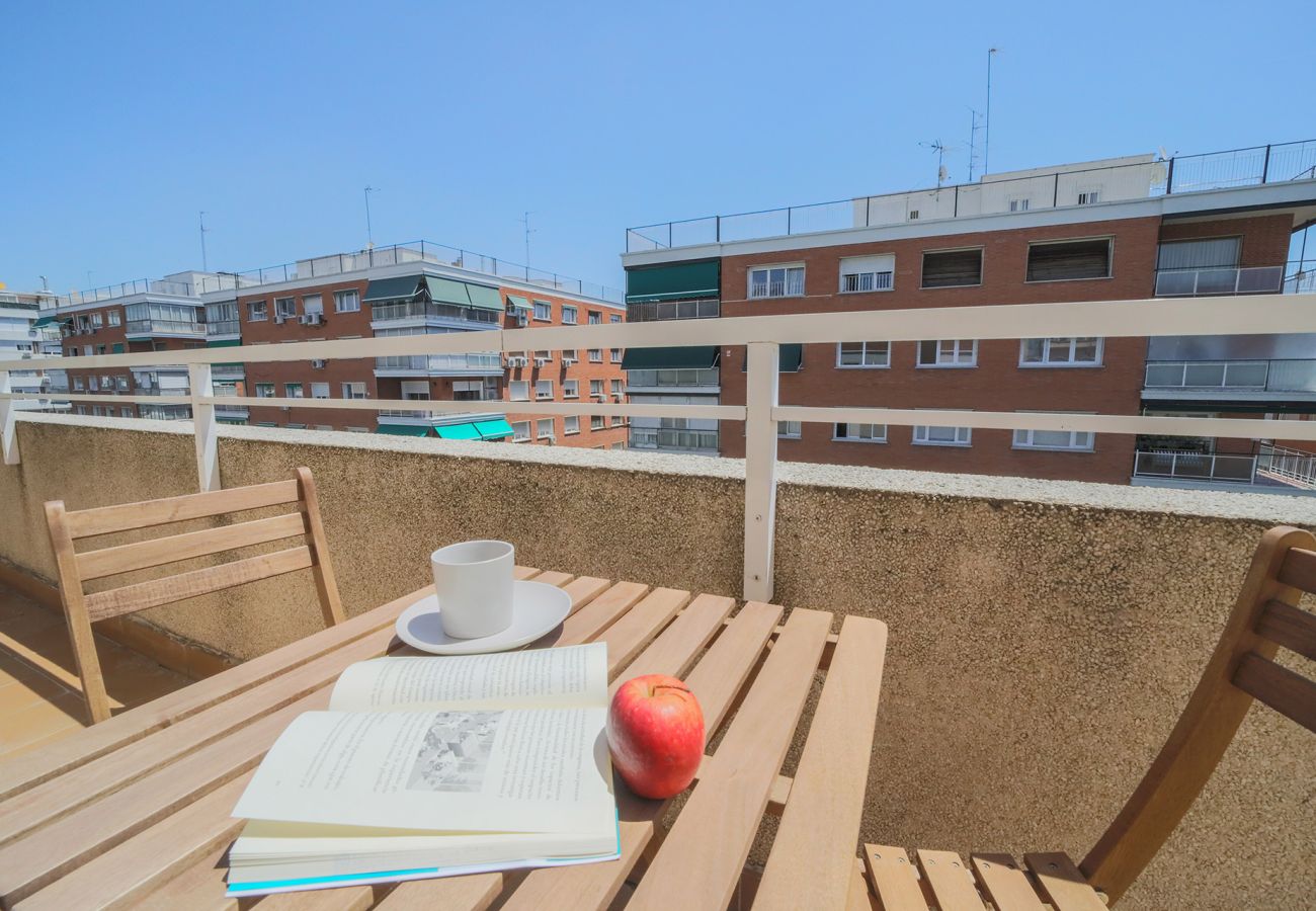 Apartamento en Madrid - Ático 4 hab. Gran terraza en La Castellana Sharing Co