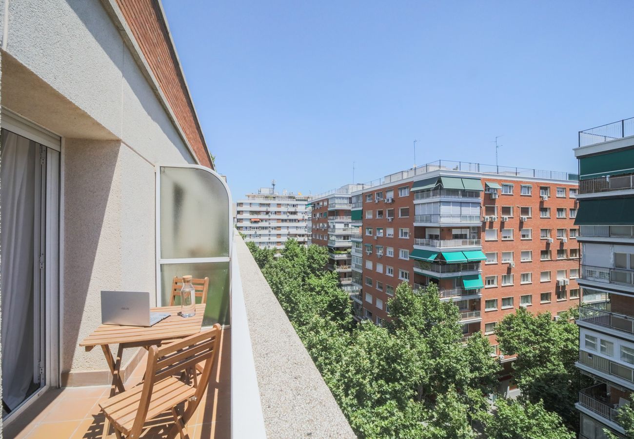 Apartamento en Madrid - Ático 4 hab. Gran terraza en La Castellana Sharing Co