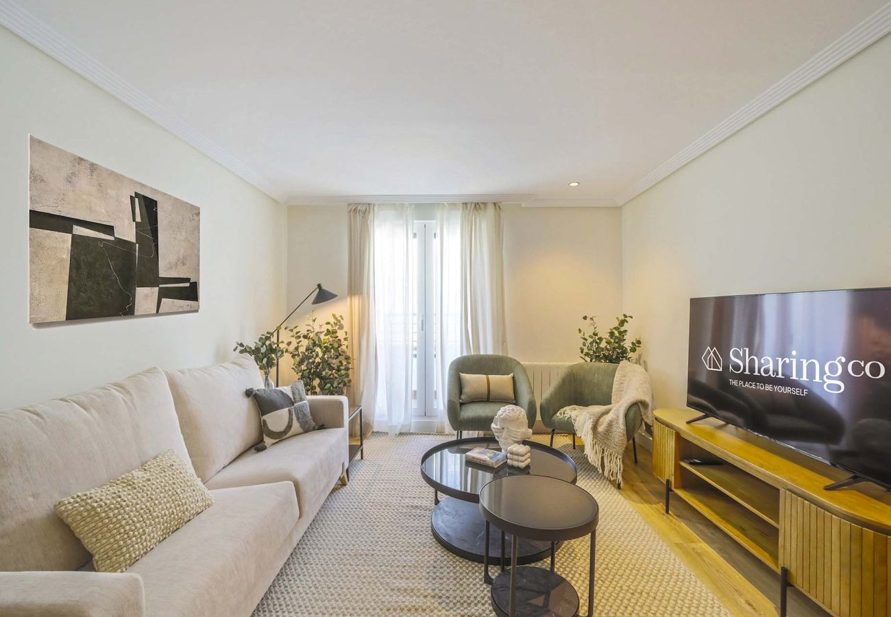 Apartamento en Madrid - Apartamento de 3 hab. con terraza en La Castellana Sharing Co.