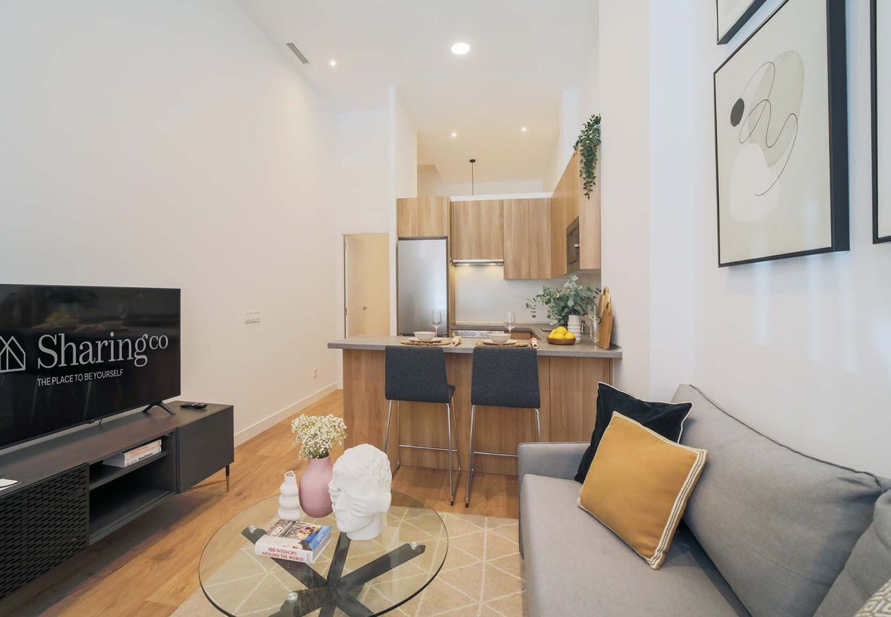 Apartamento en Madrid - Apartamento de 1 habitacion  en Mantuano por Sharing Co