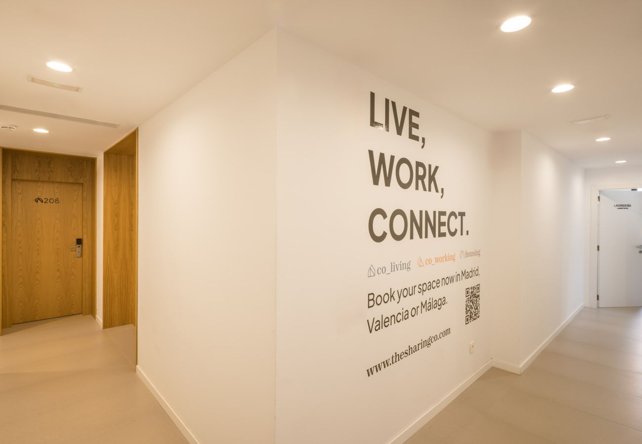 Estudio en Valencia - Housing Maritim by Sharing Co