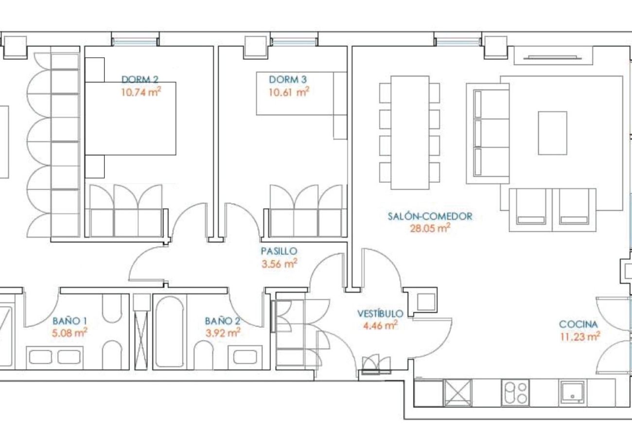 Apartment in Madrid - Housing Valdebebas by Sharing Co  