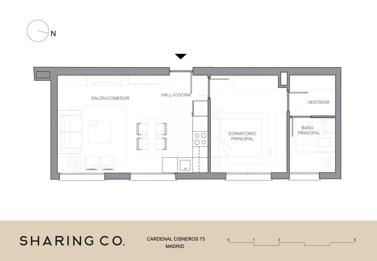 Apartment in Madrid - Housing Chamberi by Sharing Co