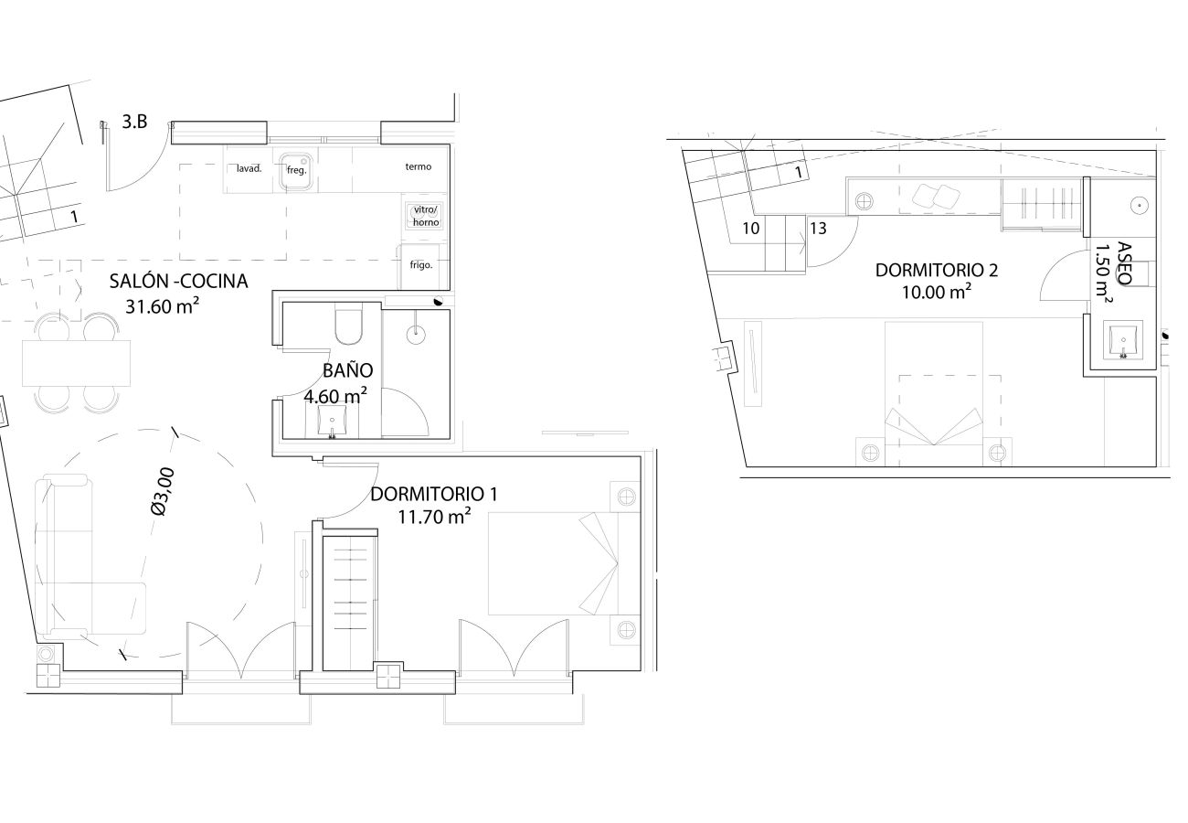 Apartment in Málaga - Housing Lagunillas by Sharing Co  