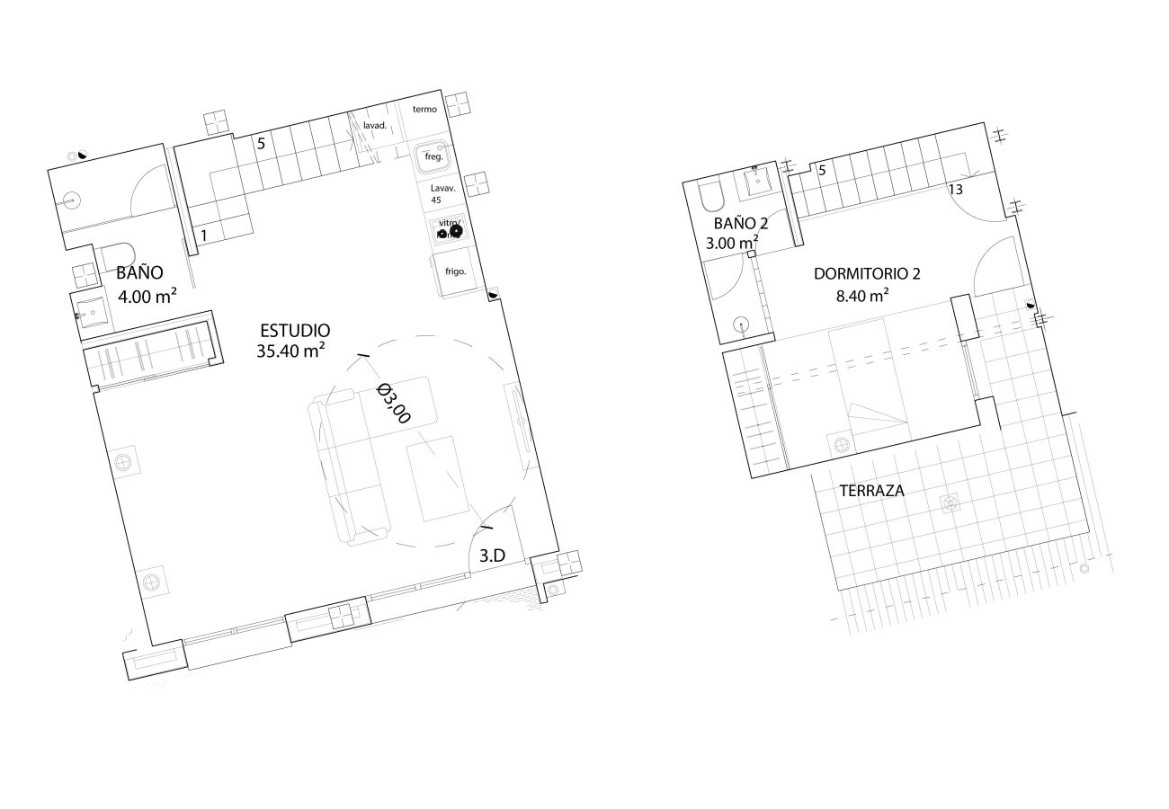 Apartment in Málaga - Housing Lagunillas by Sharing Co